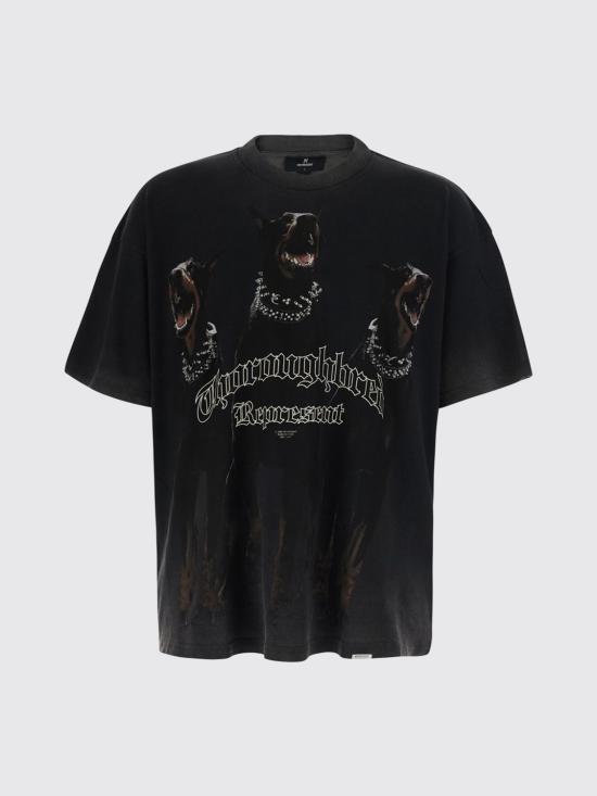 26FW 리프레젠트 반팔 티셔츠 MLM41135 VINTAGE Black - REPRESENT