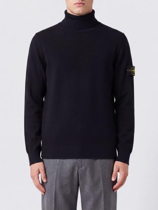 26FW 스톤 아일랜드 터틀넥 5100025S00C4 V0029 Black