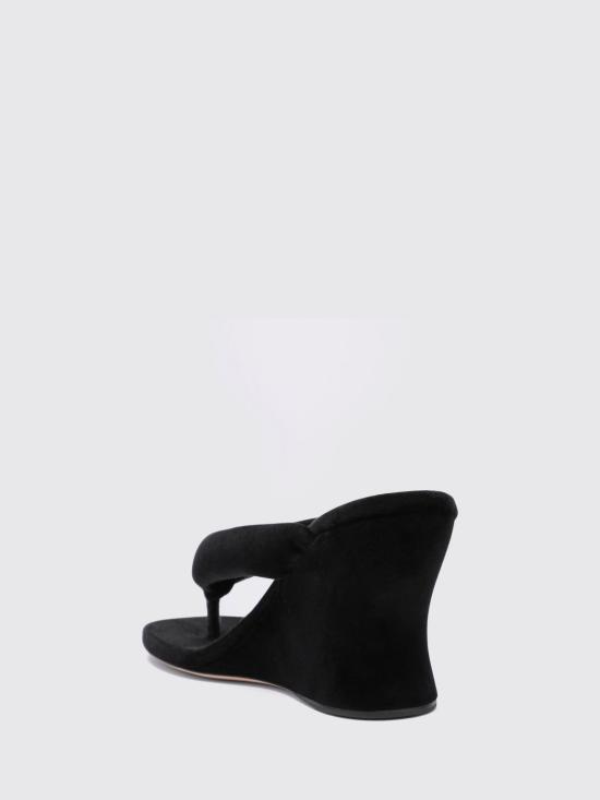 26FW 발렌시아가 가에타 웨지 텅 876727WCDQ0 1000 Black - BALENCIAGA