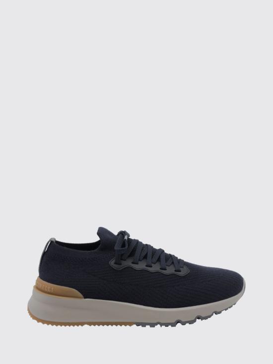 26FW 브루넬로 쿠치넬리 스니커즈 MZUWLBO253 CEG72 Blue