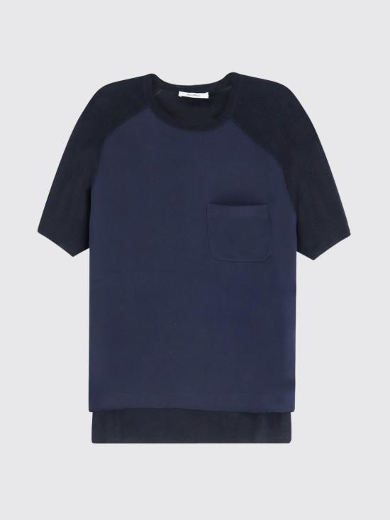 26FW 막스마라 반팔 티셔츠 2621366091600 003 Blue - MAX MARA