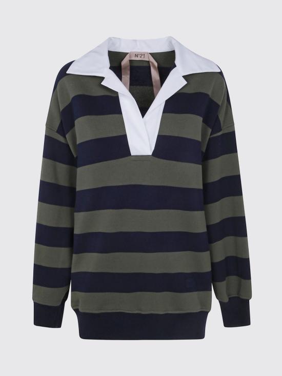 26FW 누메로벤투노 폴로 티셔츠 E0214097 R561 Green - N°21