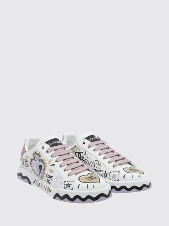 26FW 돌체앤가바나 슈즈 CK2464A3L78 89662 White - DOLCE & GABBANA