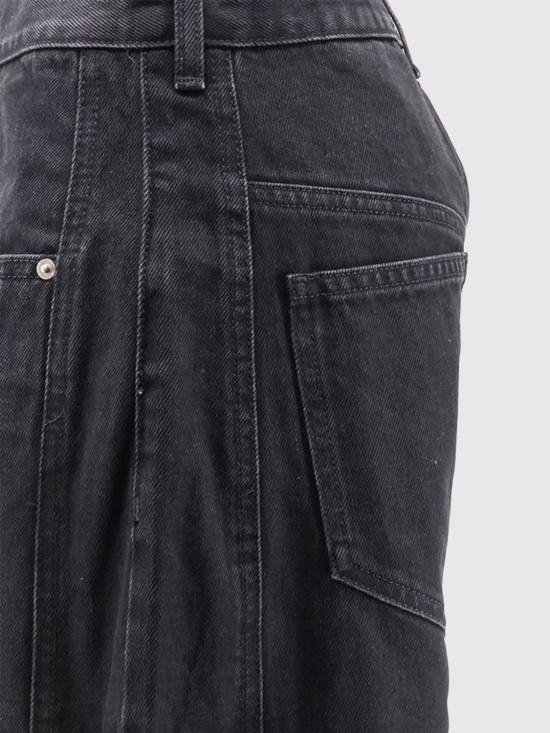 26FW 이자벨마랑 오리안 페이디드 데님 배럴 진 PA0584FAD1H04I 02FK Black - ISABEL MARANT