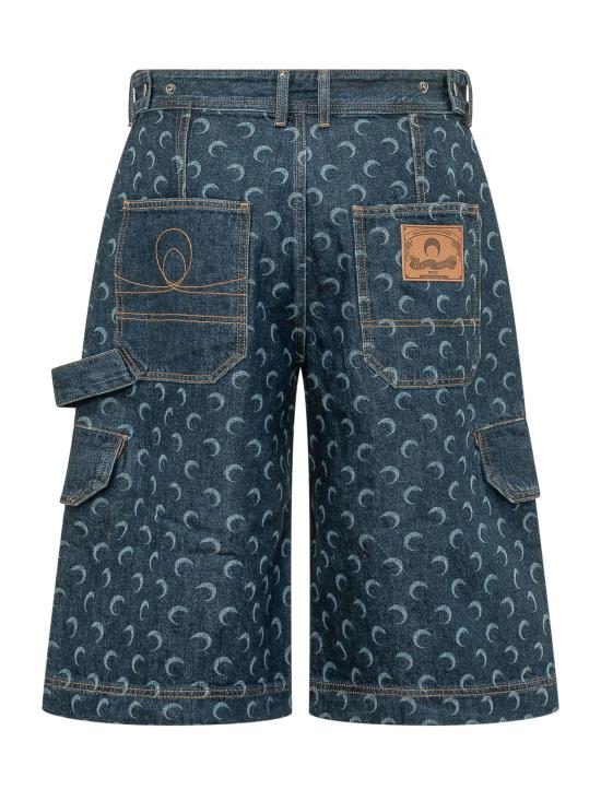 26SS 마린세르 숏팬츠 USH008ARDEN0002 BL80 MIDNIGHT BLUE DOM - MARINE SERRE