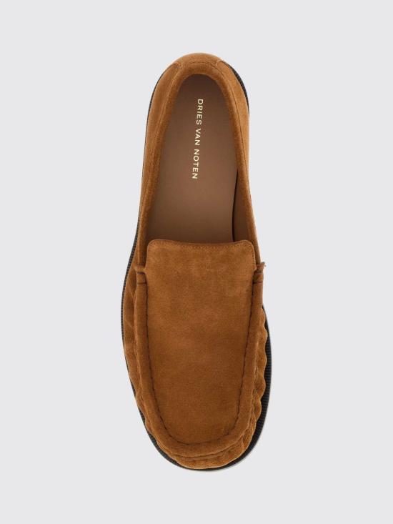 26FW 드리스 반 노튼 로퍼 2620217190106 712 Brown - DRIES VAN NOTEN