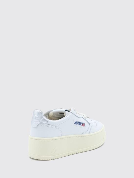26FW 오트리 메달리스트 플랫폼 스니커즈 PTLW LL15 White 1 - AUTRY