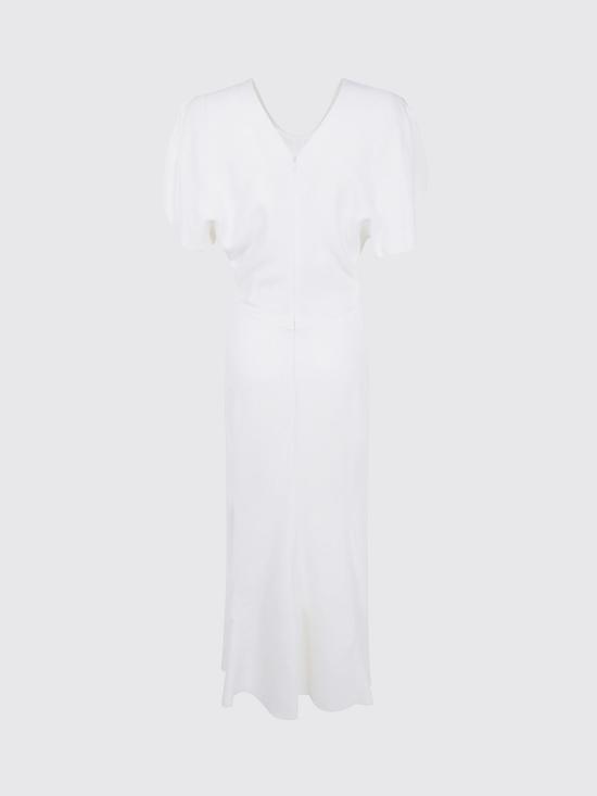 26FW 빅토리아 베컴 롱 원피스 1226WDR005227A IVORY White - VICTORIA BECKHAM