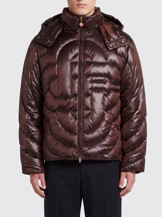 26FW 카사블랑카 코트 MPF26OT227 02 Brown