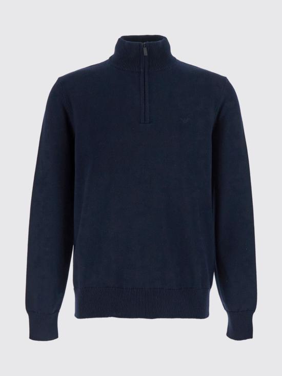 26FW 엠포리오 아르마니 터틀넥 EM005176AF24121 UB109 Blue - EMPORIO ARMANI