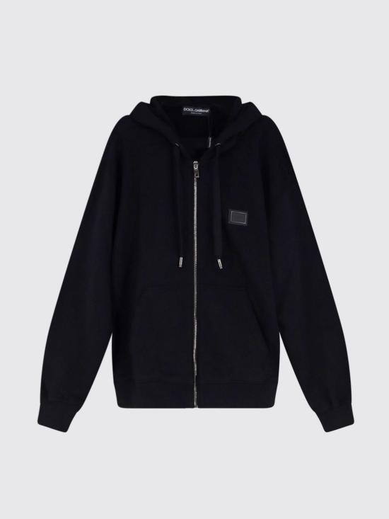 26FW 돌체앤가바나 긴팔 티셔츠 G9CEGTG7Q20 N0000 Black - DOLCE & GABBANA