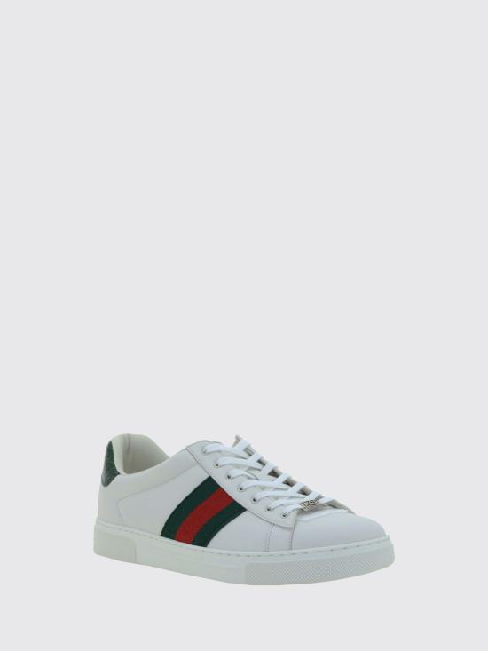 26FW 구찌 웹 스니커즈 757892AACAG 9055 Grey - GUCCI