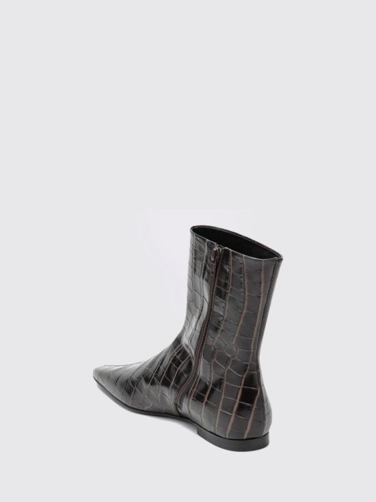 26FW 토템 부츠 254WAS0206LE0076 034 Brown - TOTEME