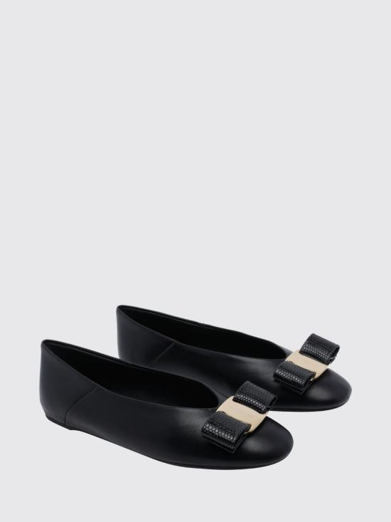 26FW 살바토레 페라가모 플랫 슈즈 01K221 782883 NERO Black - SALVATORE FERRAGAMO