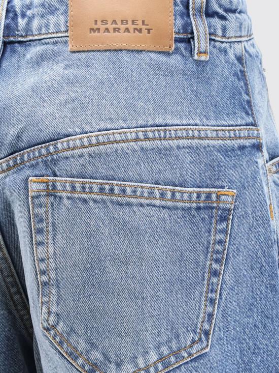 26FW 이자벨마랑 레모니 팬츠 PA0052FBD1H02I 30LU Gnawed Blue - ISABEL MARANT