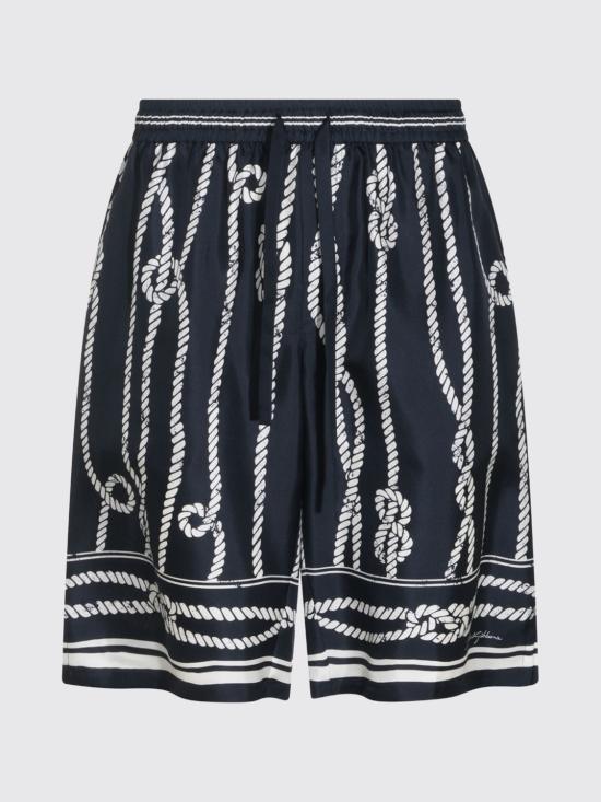 26FW 돌체앤가바나 숏팬츠 GV37ATHI143 HB6EZ Navy - DOLCE & GABBANA