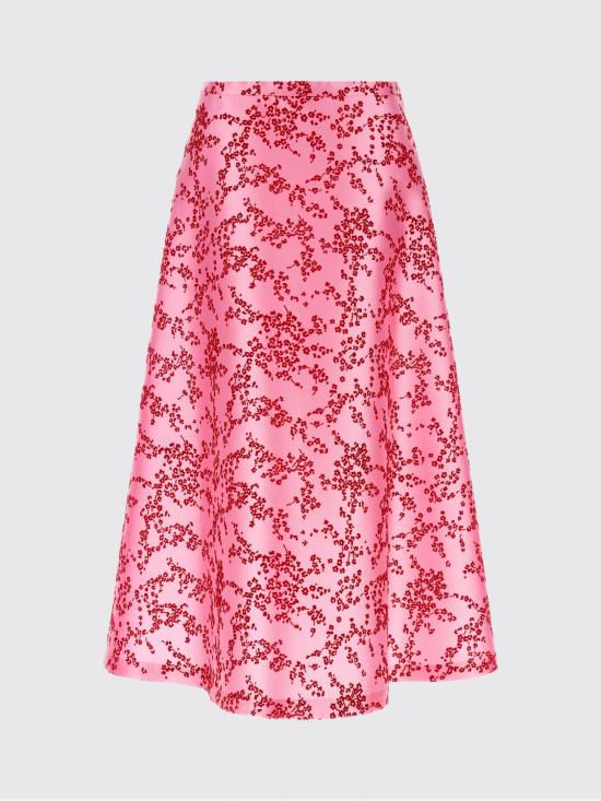 26FW 알베르타 페레티 롱 스커트 01076647 1221 Pink - ALBERTA FERRETTI