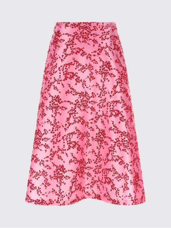 26FW 알베르타 페레티 롱 스커트 01076647 1221 Pink - ALBERTA FERRETTI