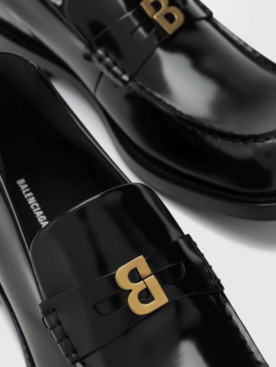26FW 발렌시아가 로퍼 876333WBEC1 1087 Black - BALENCIAGA