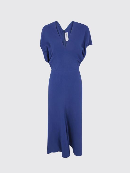 26FW 빅토리아 베컴 롱 원피스 1126WDR006381A 9886 Blue - VICTORIA BECKHAM