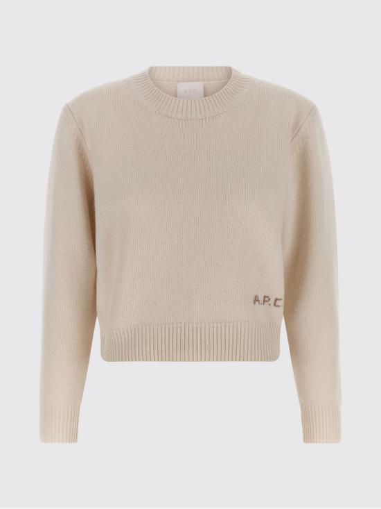 26FW 아페쎄 스웨터 WOASWF23498 AAD White 1 - A.P.C.