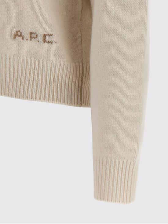 26FW 아페쎄 스웨터 WOASWF23498 AAD White 1 - A.P.C.