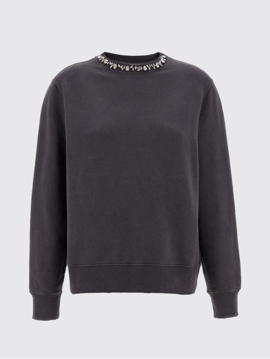 26FW 골든구스 크리스탈 스웨트셔츠 GWP01223P00067260318 Grey - GOLDEN GOOSE