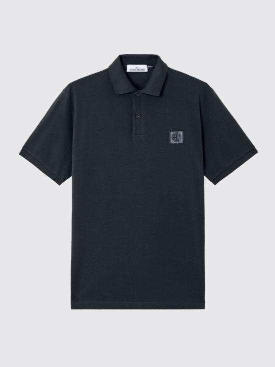 26FW 스톤 아일랜드 폴로 티셔츠 2200011S0039 V0020 Navy - STONE ISLAND