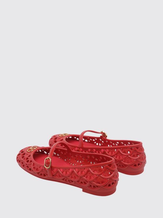 26FW 발렌티노 가라바니 플랫 슈즈 S0PV9RMC RDU Coral - VALENTINO GARAVANI