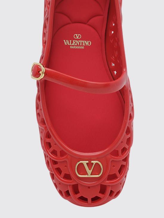 26FW 발렌티노 가라바니 플랫 슈즈 S0PV9RMC RDU Coral - VALENTINO GARAVANI