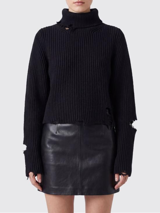 26FW 하이쿠레 스웨터 HEW07117MC078PX T0002 Black