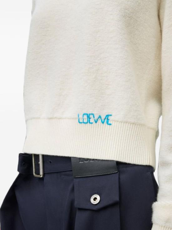 26FW 로에베 스웨터 S359Y14KJ6 2370 ECRU DOM - LOEWE