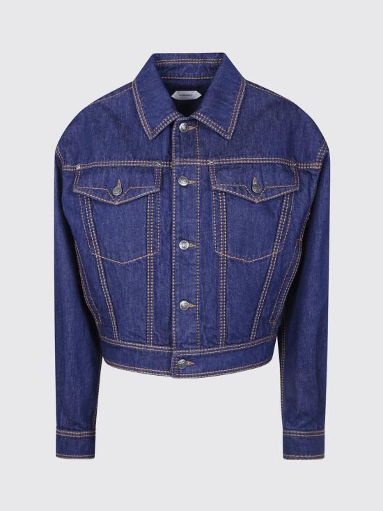 26FW 베르사체 데님 자켓 10256581A18404 1D870 Blue - VERSACE