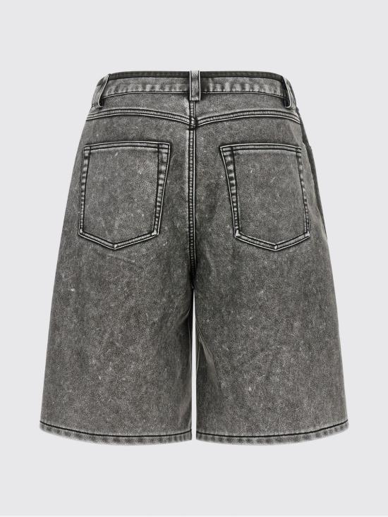 26FW 디젤 데님 숏팬츠 A231940LJCT 900 Grey - DIESEL