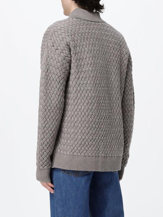 26FW 보테가베네타 폴로 티셔츠 A000K9V6UI0 1830 Beige - BOTTEGA VENETA