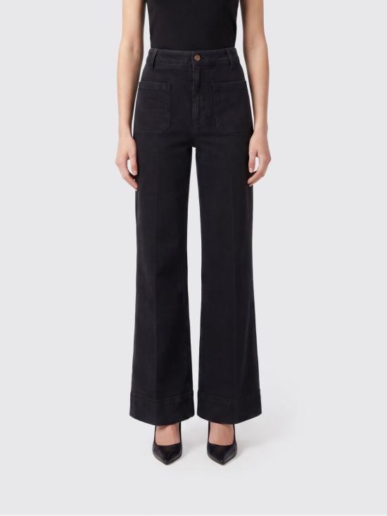 26FW 빅토리아 베컴 데님 팬츠 1226DJE007252JS WASHED Black