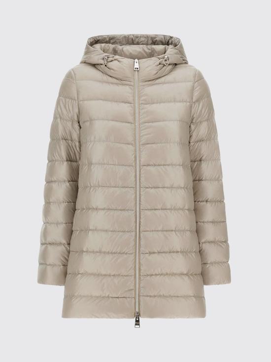 26FW 에르노 A 쉐입 나일론 울트라라이트 리조트 다운 자켓 PI00133DR12017Z 1985 Cream - HERNO