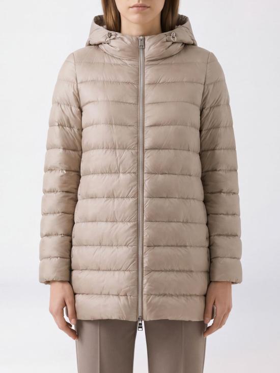 26FW 에르노 A 쉐입 나일론 울트라라이트 리조트 다운 자켓 PI00133DR12017Z 1985 Cream