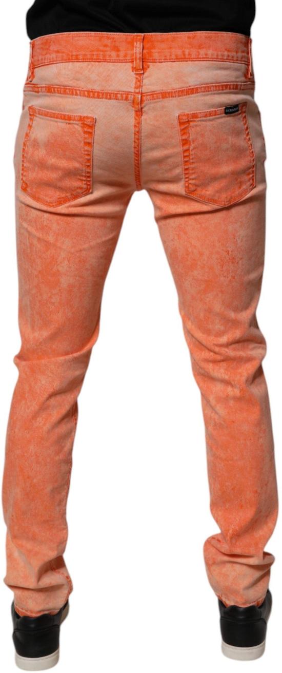 26FW 돌체앤가바나 데님 팬츠 9752970002718 ORANGE - DOLCE & GABBANA
