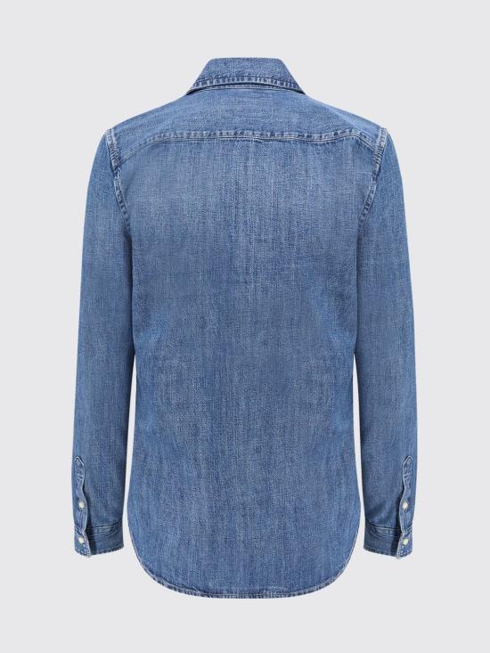 26FW 폴로 랄프로렌 클래식 플리스 후드 집업 710548539 001 Denim - POLO RALPH LAUREN