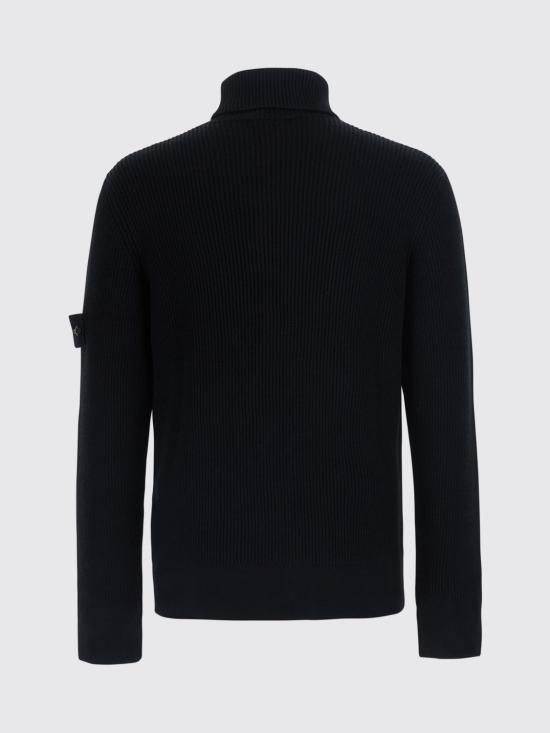 26FW 스톤 아일랜드 풀 립 RWS 울 터틀넥 점퍼 5100052S00C2 V0029 Black - STONE ISLAND