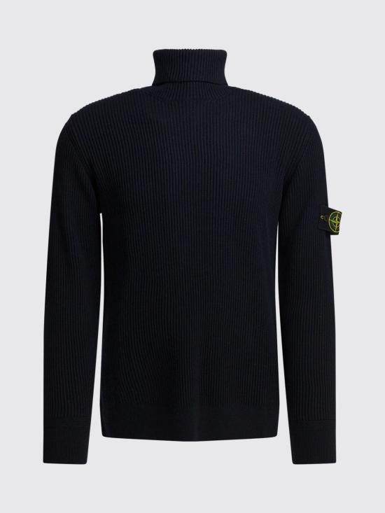 26FW 스톤 아일랜드 풀 립 RWS 울 터틀넥 점퍼 5100052S00C2 V0029 Black - STONE ISLAND