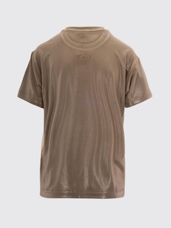 26FW 디젤 반팔 티셔츠 A240760EGDQ 77F Beige - DIESEL