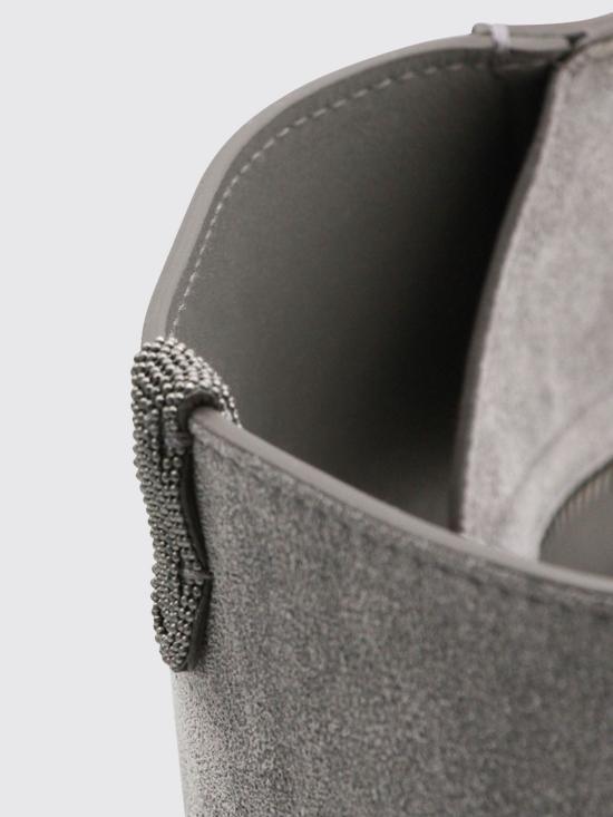 26FW 브루넬로 쿠치넬리 숄더백 MBDLB2571P C9784 Grey - BRUNELLO CUCINELLI