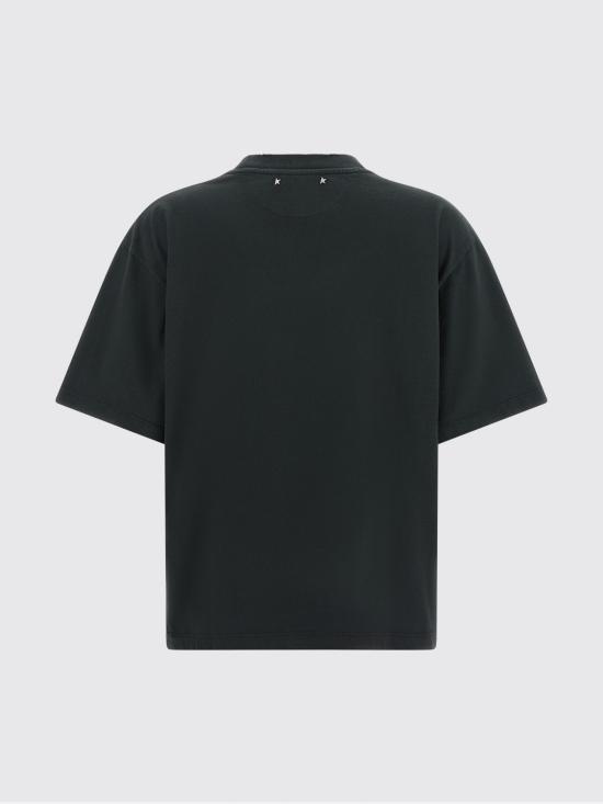 26FW 골든구스 반팔 티셔츠 GWP01874P00189790456 Black - GOLDEN GOOSE