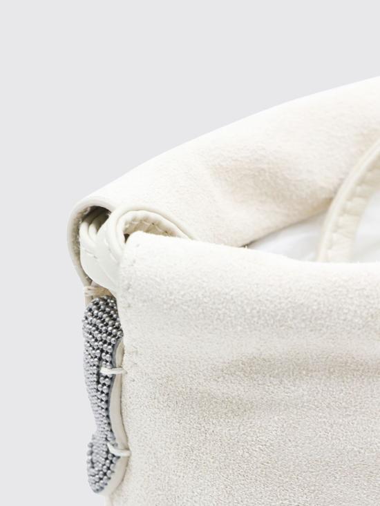 26FW 브루넬로 쿠치넬리 숄더백 MBDLB2824P C8905 Ivory - BRUNELLO CUCINELLI