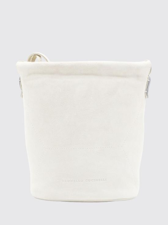 26FW 브루넬로 쿠치넬리 숄더백 MBDLB2824P C8905 Ivory