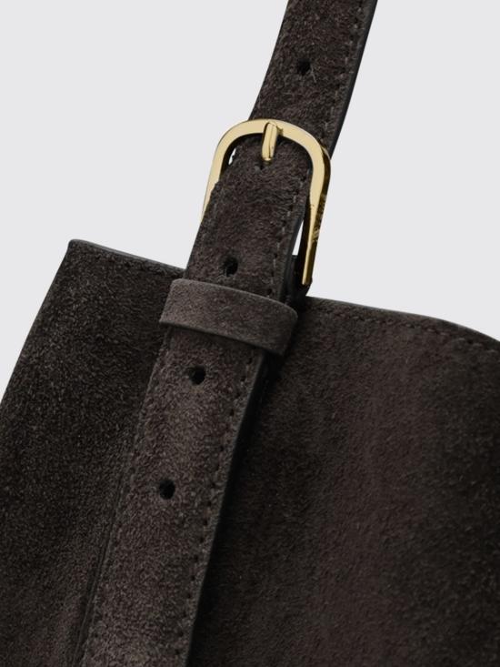 26FW 토템 벨티드 토트백 234WLGBG038LE0004 040 Brown - TOTEME