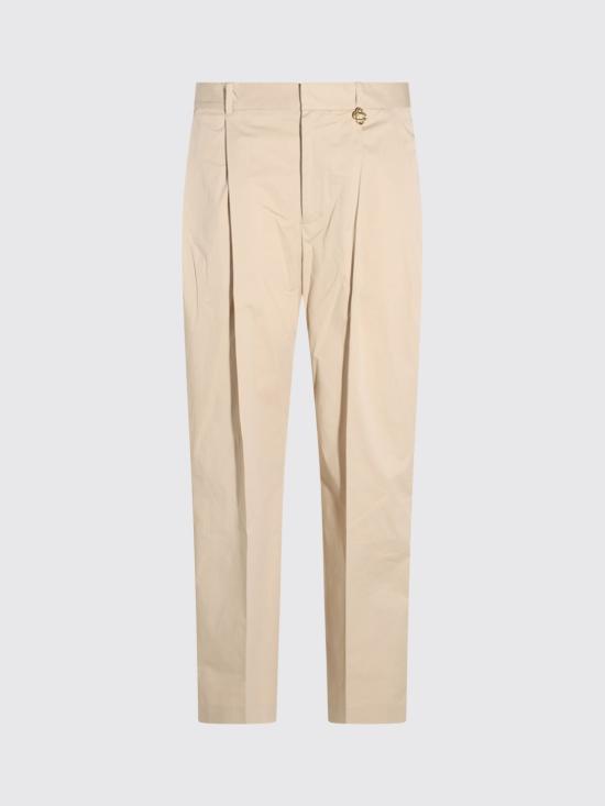 26FW 카사블랑카 스트레이트 팬츠 MPF26TR462 01 Beige - CASABLANCA