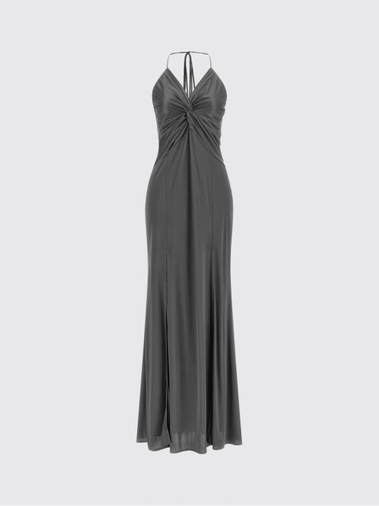 26FW 핑코 롱 원피스 107433A3G2 I99 Grey - PINKO